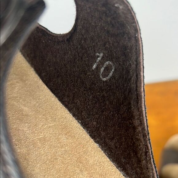 Outwoods Brown Slide Sandals - Picture 5 of 6